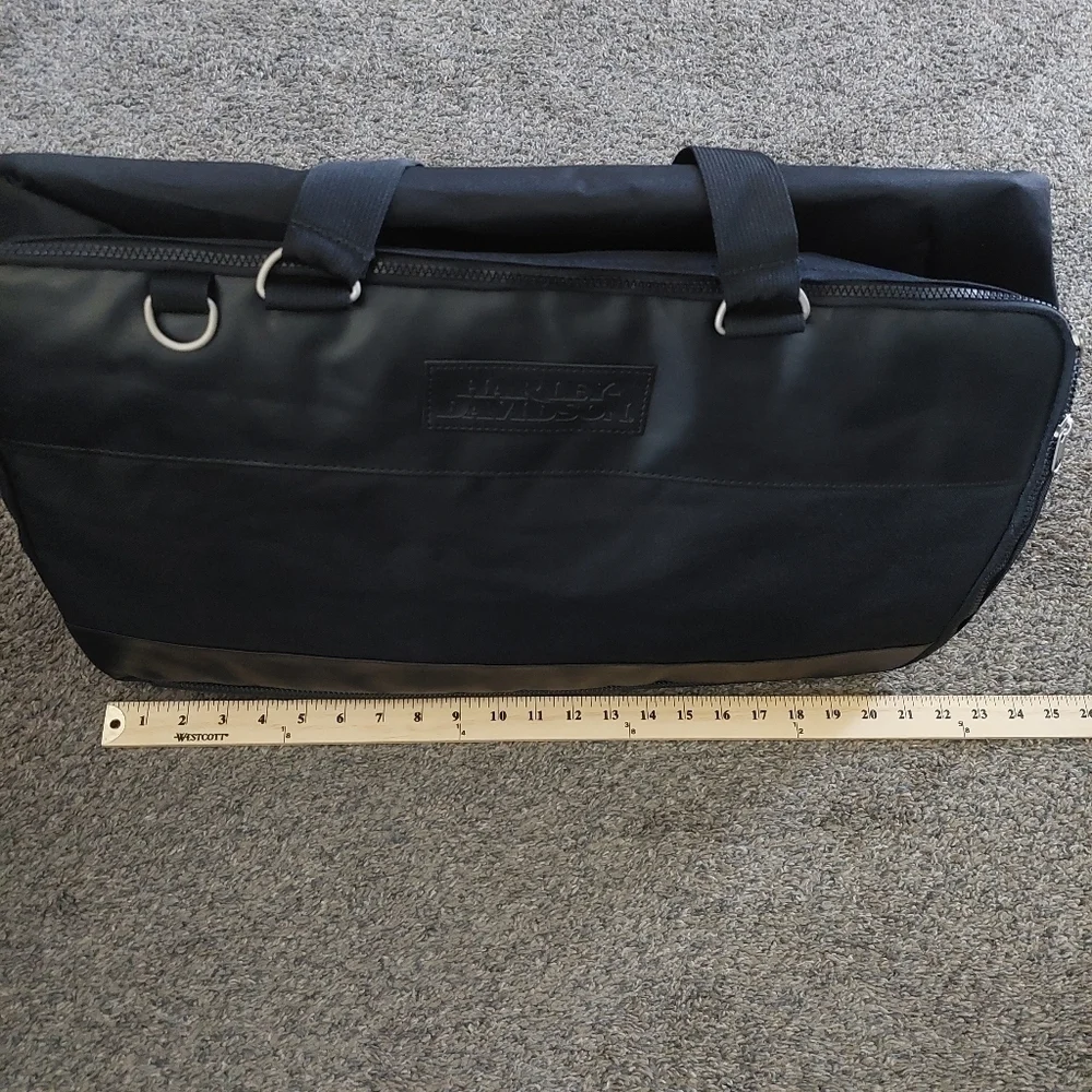 Harley-Davidson Duffle bag zip around Brandnew Moto Travel Canvas Leather